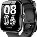Smart Watch with Alexa & Bluetooth Calls, 1.83" HD Fitness Tracker for Men Women, IP68 Waterproof, 120+ Workout Modes, 24/7 Heart Rate/Sleep Tracking, iOS Android Phones Compatible (Black)
