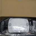 intelamp Solar Outdoor Lights,6000mAh Motion Sensor with Dual Sensors,Waterproof Solar Flood Lights 270Wide Angle for Outside with 3 Modes