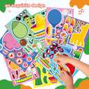 2 x 24 Sheets Mexican Fiesta Party Stickers, Cinco De Mayo Sticker, Make Your Own Mexican Carnival Stickers, Carnival Themed Party Supplies