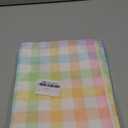 Pudodo Easter Buffalo Plaid Check Placemats Set of 4 Spring Holiday Party Decorations for Home Kitchen Table Supply (12" x 18")