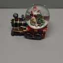 Christmas Snow Globe Christmas Decor Snowing Train