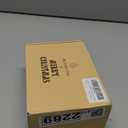 Amooca Christmas Stocking Holders Non-Slip Metal Hooks LED Lights Tree Decor Fireplace Mantle Stocking Hanger for Party Decorations (Gold)