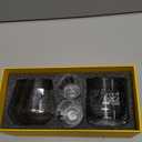 Wedding Gifts for Couples 2026, Bridal Shower Gifts, His and Hers Glass, Mr and Mrs Shot Glass, Hubby and Wifey Gift, Anniversary Valentine's Day Gift for Couple