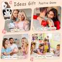 5 x Inspiring Crochet Animals Handmade Positive Gnome, Emotional Support Crochet Gift for Boy/Girl, Daughter Mom Grandma Women Birthday Gifts Ideas (Brown)