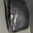 LUSHVIDA 6 Packs Vinyl Tablecloths with Flannel Backing for 8ft Rectangle Folding Table Cloths - Waterproof Plastic Picnic Table Covers with Elastic Corners, 30x96 inch, Black