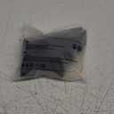 DEANGELMON Strapless Bras for Women Comfort Non-Slip Seamless Padded Bralette Clear Straps Wireless Tube Top Bra (Medium, Black)