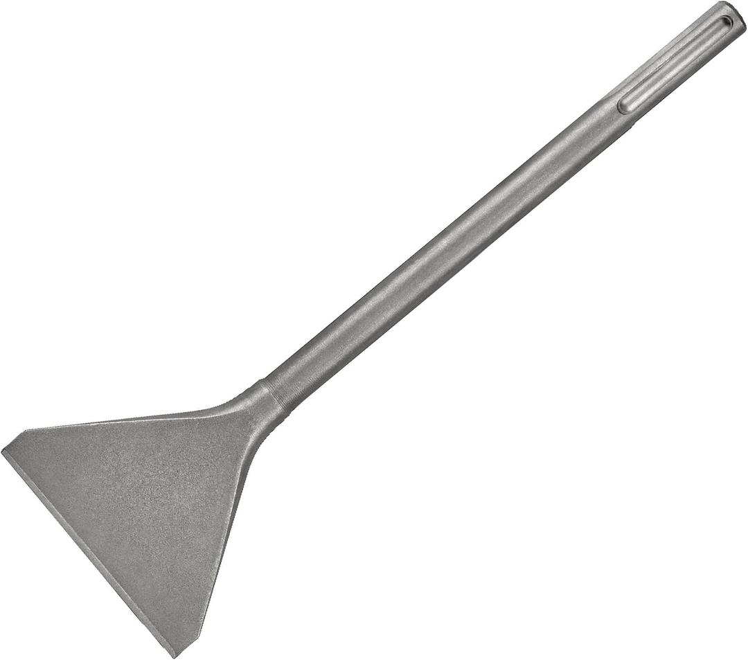 4-1/2 Inch Wide Tile & Thinset Scaling Chisel SDS-Max Shank 4.5" x 14" Thinset Scraper and Floor Scraper Works with 3/4" Shank SDS-Max Rotary Hammers and Demolition Hammers