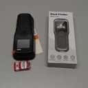 Stud Finder Wall Scanner, Advanced 5-in-1 Detector for Wood, Metal, Joists, Pipes, and AC Wires, New version Intelligent Chip, High-Definition LCD Display Screen & Audible Alarm (Black)