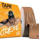 KT Tape PRO Extreme, Synthetic Jumbo Kinesiology Athletic Tape, 150 Count, 10” Precut Strips, Titan Tan