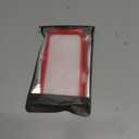 DOMAVER Case for iPhone 16 Pro 6.3'' Case Smooth Liquid Silicone Soft Gel Rubber Microfiber Lining Cushion Cover Shockproof Protective Phone Cases Compatible with iPhone 16 Pro - Red