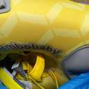 Mambobaby Float Upgrade Add Tail Baby Float with Canopy for Infant Waist Swimming Ring Swim Trainer Non-Inflatable Floats Toys with Adjustable Safety Strap (Yellow - Colorful Fish), 22 inches x 22"