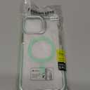 WOGROO iPhone 13 Pro Max Case  MagSafe Compatible, Magnetic Kickstand Case for Women, Clear Green