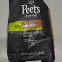 Peet's Coffee, Dark Roast Ground Coffee, Decaffeinated Arabica Coffee - Decaf House Blend 18 Ounce Bag (EXP 06/14/26)