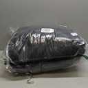 Cosybay Bed in a Bag King Reversible Comforter Sets 7pcs All Season Down Alternative Bedding Sets Black and Grey with Comforter, Pillow Shams, Flat Sheet, Fitted Sheet and Pillowcase