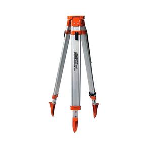 Johnson Level & Tool 40-6335 Contractor Aluminum Tripod with 5/8" - 11 Thread, 4'-5' Working Height, Silver/Orange, 1 Tripod