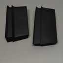 4PCS Car Door Organizer Tray for NX 2022 2023 2024 2025 Front & Rear Door Pocket Inner Organizer Trays TPE for NX 250 NX 350 NX 350h 450h+ Accessories Black