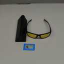 SKYOAK Upgraded Premium Ultralight Bifocal Night Vision Reading Glasses Men, TR90 Frame Wrap Around Design Nighttime Driving Anti Glare Ideal for Low Light Conditions +1.5