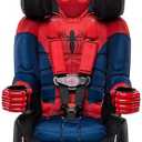 KidsEmbrace Marvel Spider-Man 2-in-1 Forward-Facing Booster Car Seat LATCH | 5-Point Harness Booster 22-65lbs converts to Belt-Positioning Booster 40-100lbs | Adjustable