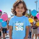 Toddler Dinosaur Shirts for Boys Gifts Little Kids Girls Dino Shirt Cartoon Graphic Tees T-Shirt Short Sleeve Clothes (7T/150, Blue)