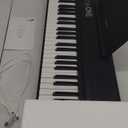 The ONE Smart Keyboard COLOR 61 Lighted Keys Piano Keyboard, Electric Piano for Beginners with 256 Tones, 64 Polyphony, Built-in LED Lights and Free Apps (Black)