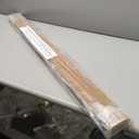 LazBlinds Cordless Bamboo Blinds, Roll Up Shades for Windows, Light Filtering Hanging Window Blinds, Bamboo Shades for Patio Indoor/Outdoor Porch, 45'' W x 48'' H, Squirrel