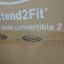 Graco Extend2Fit Convertible Car Seat, Rear and Forward Facing Car Seat with Adjustable Extension Panel for Extra Legroom, Great Gift for Baby Shower or Baby Registry, Redmond, Manufactured Date: 03/31/2026