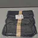 Chalier 3 Pairs Wool Socks for Women Winter Slouchy Boot Socks Thick Warm Long Hiking Scrunch Crew Sock (Black)