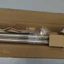 8" Chimney Support Bracket Kit, 45-74 Inch Adjustable Chimney Roof Support,304 Stainless Steel for Securing 8" Diameter Stove Pipe