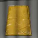 4 Pack Satin Table Runner 12 x 108 Inch Long Yellow Smooth Silk Fabric Table Runner for Birthday Parties Wedding Banquets Decorations