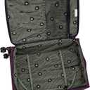 It Luggage Circulator 32" Softside Checked 8 Wheel Expandable Spinner, Italian Plum