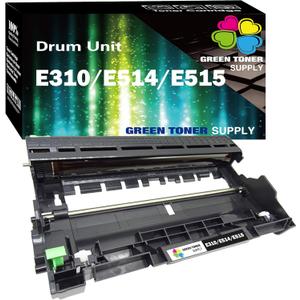 (Drum Only) 1-Pack Compatible E515 E514 E310 Drum Unit 1xDrum High Yield (12,000 Pages) Work for Dell E310dw E514dw E515dw E515dn Printer
