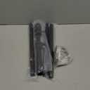 Barcetine American Flag Poles for Outside House - 5ft Tangle Free Flag Pole for House with Holder Bracket,Residential Flagpole Kit for Outdoor Porch Garage - Black