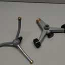 Gilmour Heavy Duty 692 Sq Ft Spinning Sprinkler with Wheeled Base, Metal Whirling Sprinkler Head for 360 Degree Coverage in Flower Beds and Vegetable Gardens