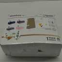 Homemate Electric Heated Blanket Twin - 62"x84" Heating Bed Blankets Throw with 10 Heating Levels 8 Hours Auto Off Fast Heating Over-Heated Protection Ultra Soft Warm Flannel ETL Certified Grey