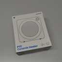 Gaiatop Mini Space Heater, Lightweight PTC Ceramic Fast Heating 500W Energy Efficient for Indoor Use, Overheating & 45 Tip-Over Protection, Portable Desk Electric Heaters for Office Home Black