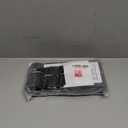 Microfiber Workout Towels - Quick Dry, Highly Absorbing, Odor-Free, for Men & Women - Gym Sweat Sports Towel for Hot Yoga, Tennis, Running, Exercise, Working Out, Camping, Set of 5 Black