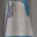 AirFit F20 Replacement Cushion Large - 3 Packs Mask Cushions Compatible with Original F20 Frame - Ultra-Soft Seal & Snug Fit Accessories for Full Face Masks(L) (Transparent)