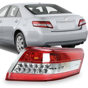 Rear Tail Light Brake Lamp Passenger Right Side Compatible with Toyota Camry 20102011 (Submodel: Base, LE, SE, XLE)
