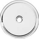 Khtumeware 10-Pack 1-3/4 Inch Round Backplate for Knobs in Polished Chrome Cabinet Hardware Knob Backplate/Back Plate