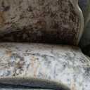 6X9 Abstract Washable Area Rugs for Living Room-Golden Brown