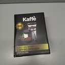 Kaffe Electric Burr Coffee Grinder (5.5oz) w/Adjustable Coarseness Settings - Flat Burr - [New Upgraded Motor ] - Precision Coffee Bean Grinder for Home Use - Black