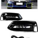 LED Fog Lights DRL Fits 2018-2020 Honda Accord LX EX Sport EX-L Touring