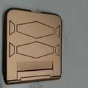 Vizvera for Motorola Razr+(Plus) 2026 Case with Hinge Cover,Built-in Privacy Screen Protector Shockproof All-Inclusive Smartphone Cover Wireless Charging for Motorola Razr+(Plus) 2026(Desert Gold)