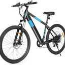 MULTIJOY Electric Bike for Adults,36V Built-in Invisible Removable Battery,350W Brushless Motor(Peak 450W) Electric Mountain Bike,26" Tires&Front Fork Suspension,UL Certified 7-Speed
