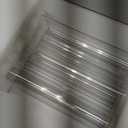 18 Pcs 2.5 W x 14 H Hurricane Candle Holder Bottomless Glass Cylinder Candleholder,Open Flame Candle Chimney Tube Cover,Bottomless Cylindrical Glass