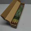 Ttranewsoo Artificial Grass, Fake Grass, Artificial Shrubs, Wheatgrass Cattails Fake Grass Decorations, Artificial Plants, Ornamental Grass, Outdoor Fake Grass, Green Leafy Decorations (12PCS)