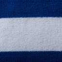 DII Stripe Beach Lounge Chair Towel with Fitted Top Pocket, 26x82, Blue