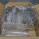 Sutekus 6 Pack Stackable Wine Rack Wine Holder Water Bottle Holder Plastic Counter Top Storage Organizer for Fridge, Cabinet, Pantry, Kitchen