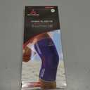 Patella Knee Sleeve with Side Stabilizers  Kneecap Support with Gel Pads  Compression Knee Brace for Men & Women (Brown, M)