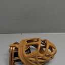 BARKLESS Dog Muzzle, Basket Muzzle for Biting, Chewing and Scavenging, Humane Cage Mouth Cover, Perfect for Grooming and Training Small Aggressive Reactive Dogs (S, Brown)